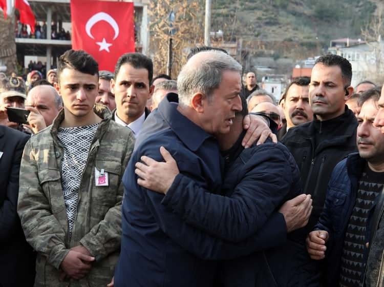 Türkiye İdlib şehitlerini uğurluyor 26