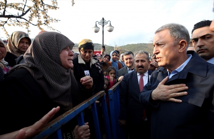 Türkiye İdlib şehitlerini uğurluyor 29