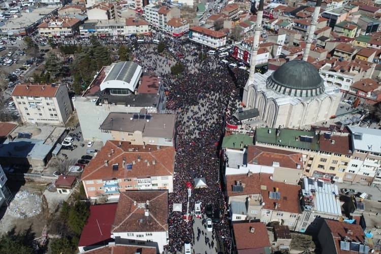 Türkiye İdlib şehitlerini uğurluyor 36