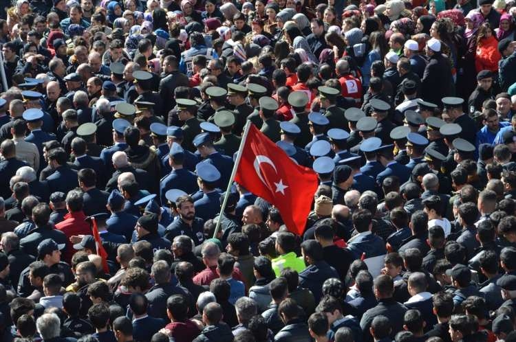 Türkiye İdlib şehitlerini uğurluyor 47