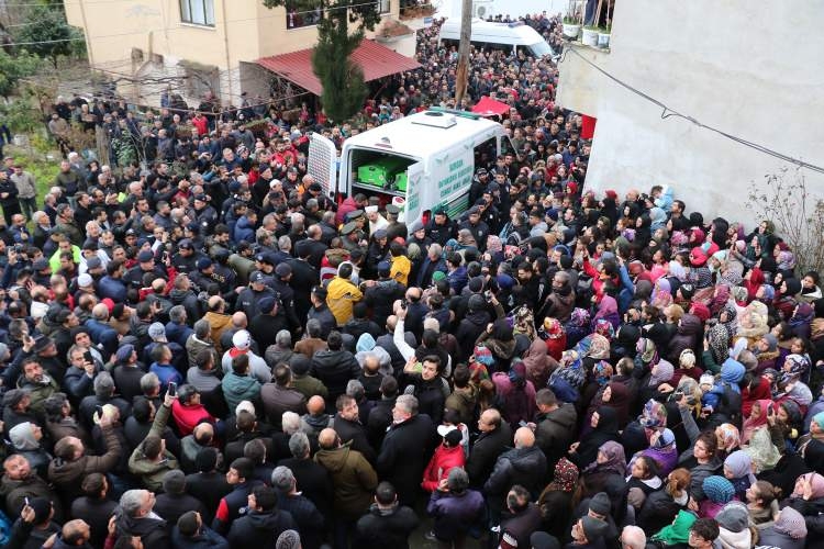 Türkiye İdlib şehitlerini uğurluyor 52