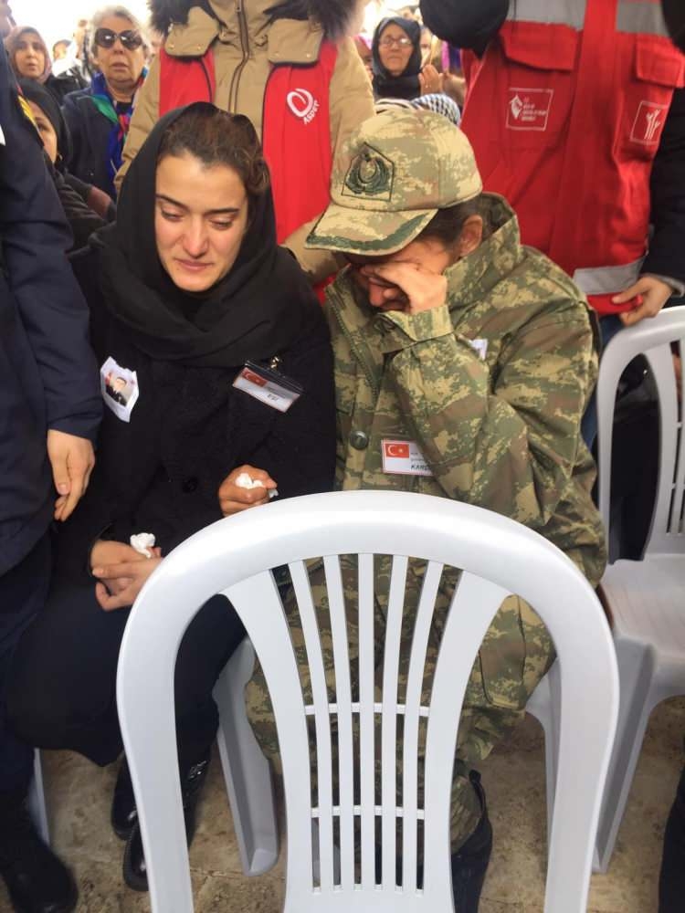 Türkiye İdlib şehitlerini uğurluyor 63