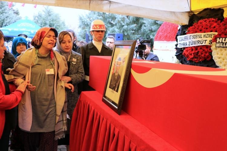 Türkiye İdlib şehitlerini uğurluyor 88