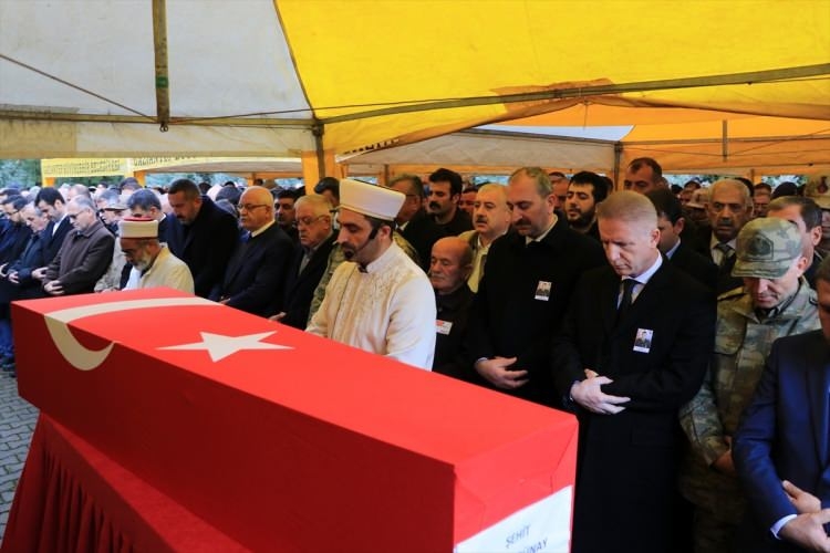 Türkiye İdlib şehitlerini uğurluyor 97