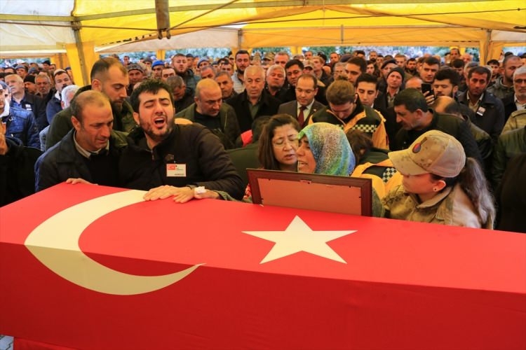 Türkiye İdlib şehitlerini uğurluyor 99