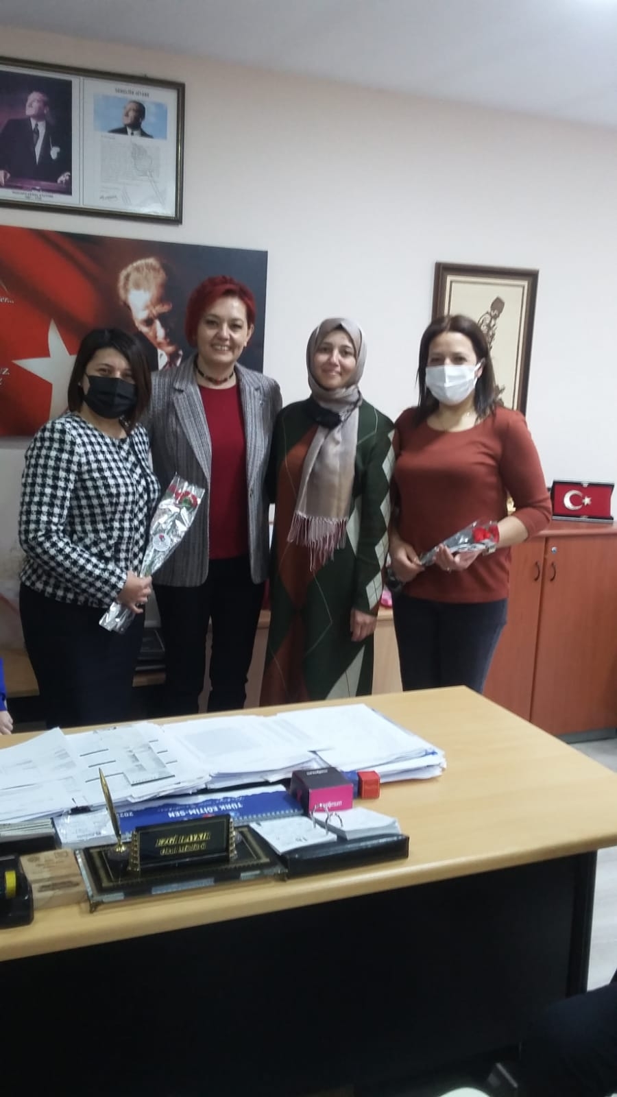 TES Ankara 3 No’lu Şube, 8 Mart'ta Okullarda Kadın Çalışanların Yan 16