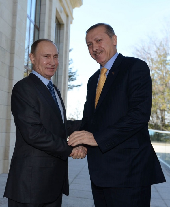 Erdoğan ile Putin bir araya geldi 5