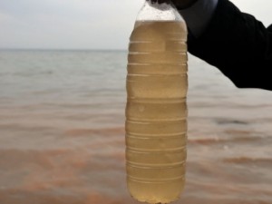 Karadenizde korkutan görüntü!