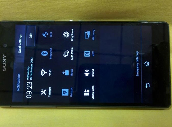Sony'nin sızdırılan yeni akıllı telefonu 3