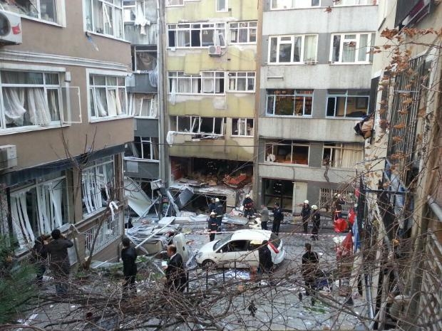 Taksim'deki patlama sonrası ilk görüntüler 15