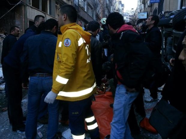 Taksim'deki patlama sonrası ilk görüntüler 18