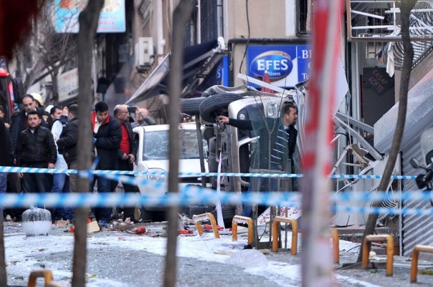 Taksim'deki patlama sonrası ilk görüntüler 20