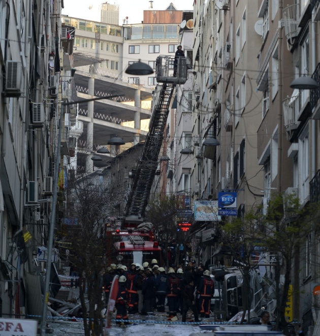 Taksim'deki patlama sonrası ilk görüntüler 22