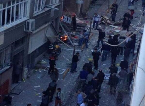 Taksim'deki patlama sonrası ilk görüntüler 5