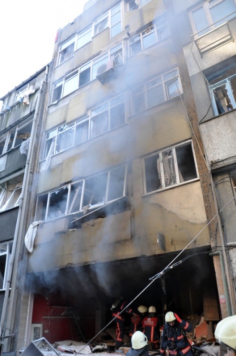 Taksim'deki patlama sonrası ilk görüntüler 9
