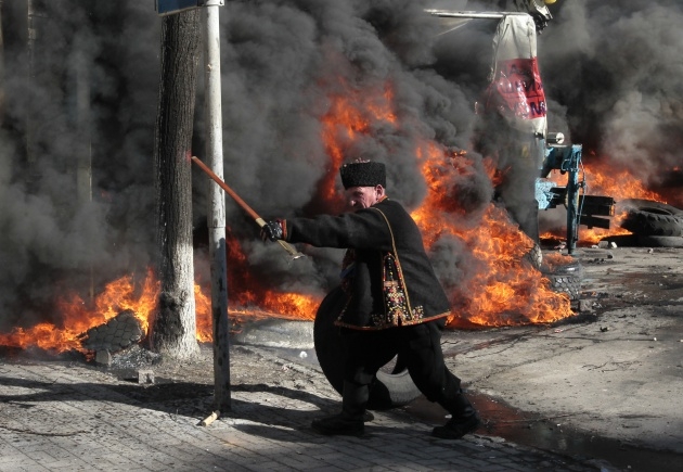 Ukrayna alev alev yanıyor! 38