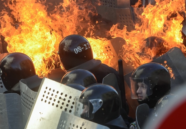 Ukrayna alev alev yanıyor! 50