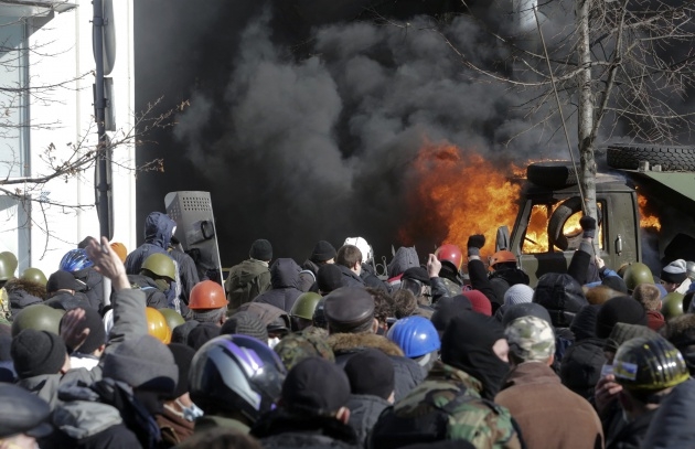 Ukrayna alev alev yanıyor! 68
