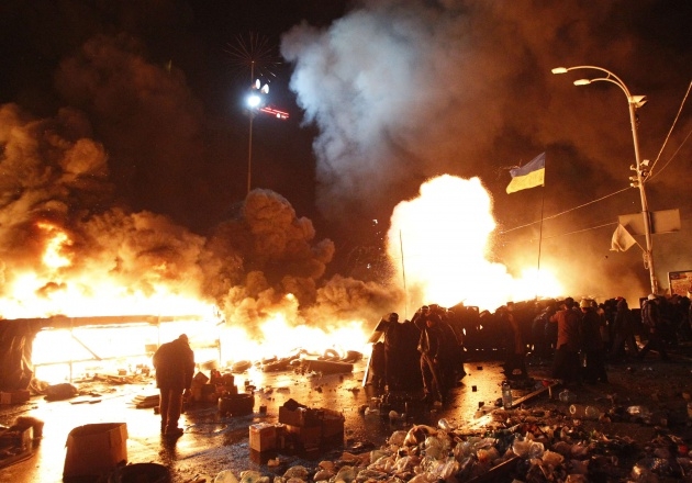 Ukrayna alev alev yanıyor! 70