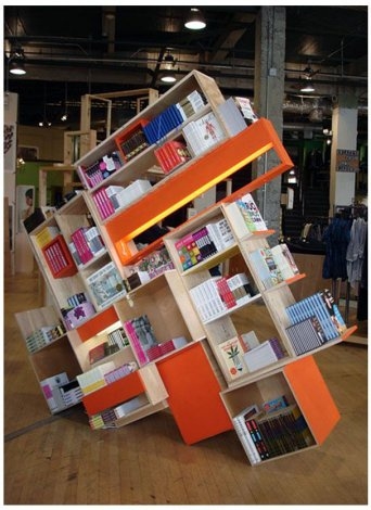 En ilginç tasarımlı kitaplıklar 18