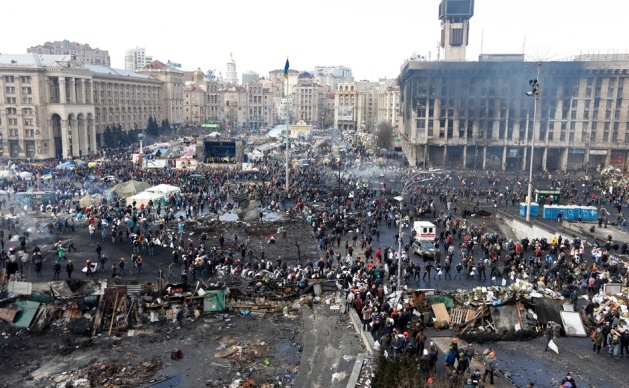 Kiev Bağımsızlık Meydanı: Öncesi ve sonrası 13