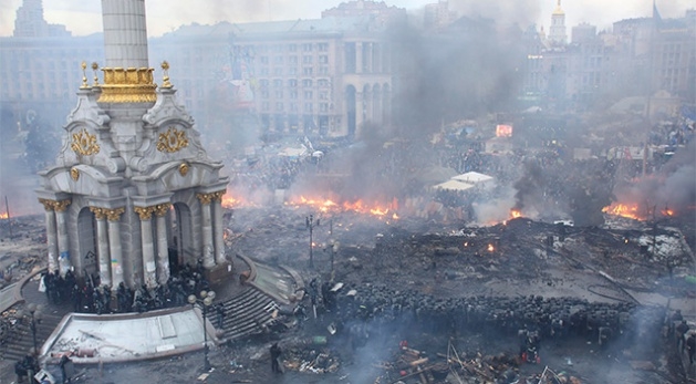 Kiev Bağımsızlık Meydanı: Öncesi ve sonrası 9