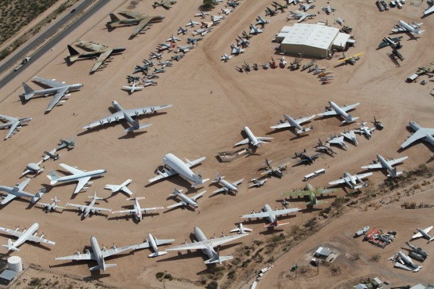 İşte dünyanın en büyük uçak mezarlığı 23