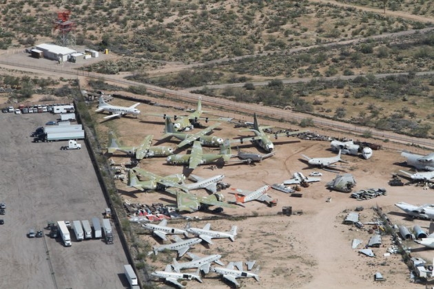 İşte dünyanın en büyük uçak mezarlığı 26
