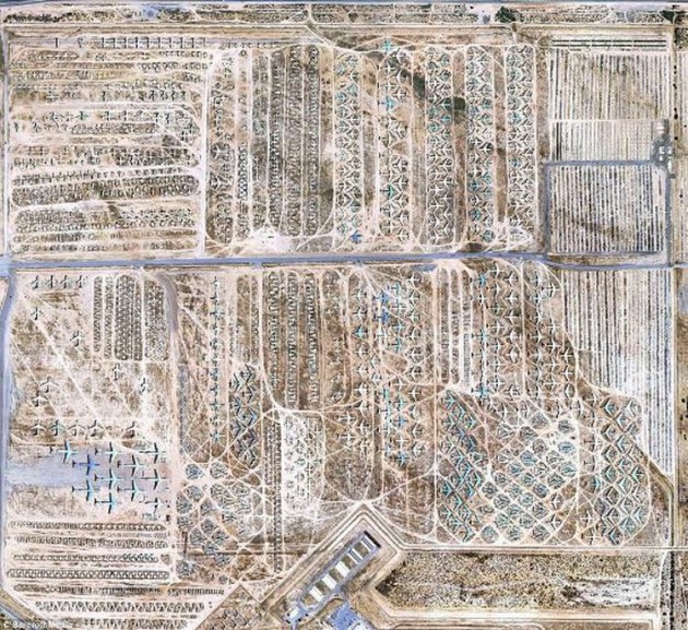 İşte dünyanın en büyük uçak mezarlığı 32