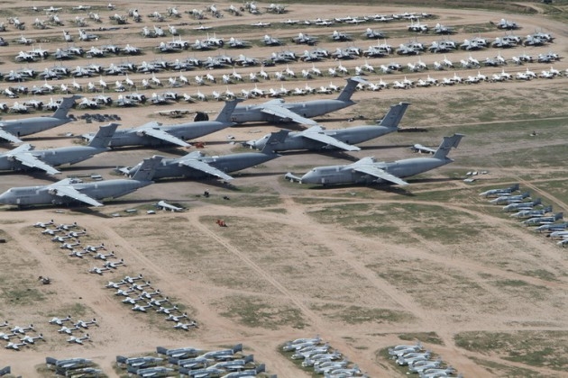 İşte dünyanın en büyük uçak mezarlığı 34