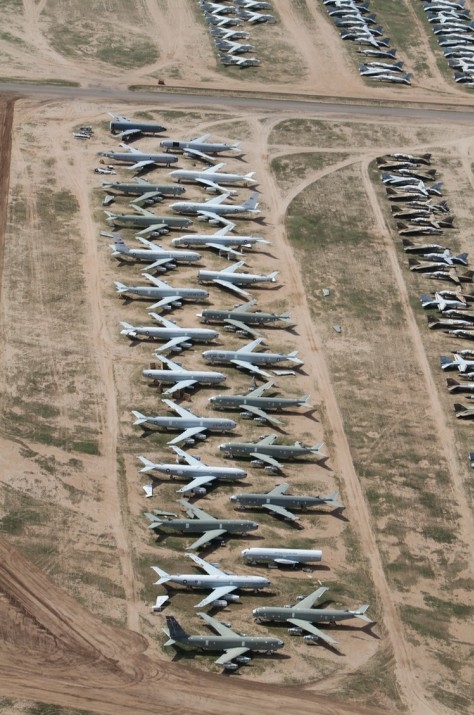 İşte dünyanın en büyük uçak mezarlığı 35