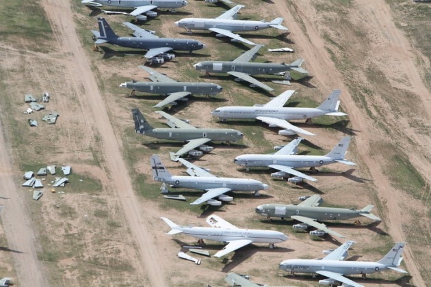 İşte dünyanın en büyük uçak mezarlığı 36