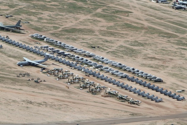 İşte dünyanın en büyük uçak mezarlığı 37
