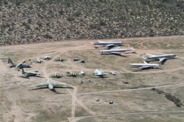 İşte dünyanın en büyük uçak mezarlığı 38