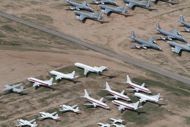 İşte dünyanın en büyük uçak mezarlığı 40
