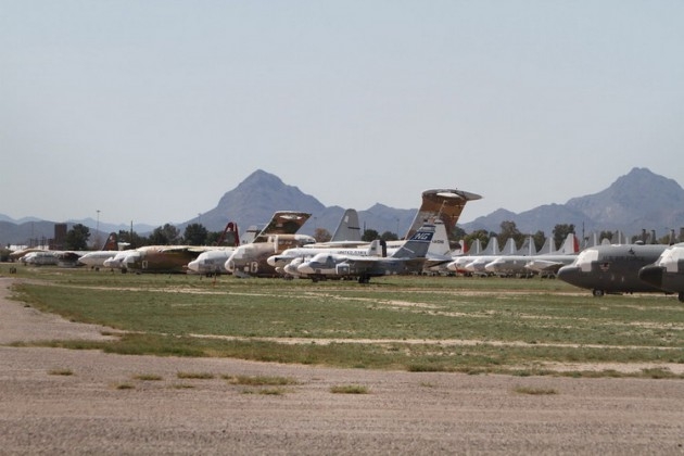 İşte dünyanın en büyük uçak mezarlığı 44