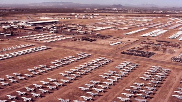 İşte dünyanın en büyük uçak mezarlığı 48
