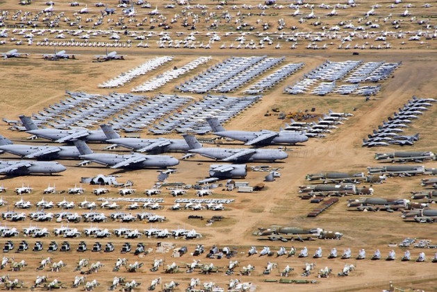 İşte dünyanın en büyük uçak mezarlığı 9