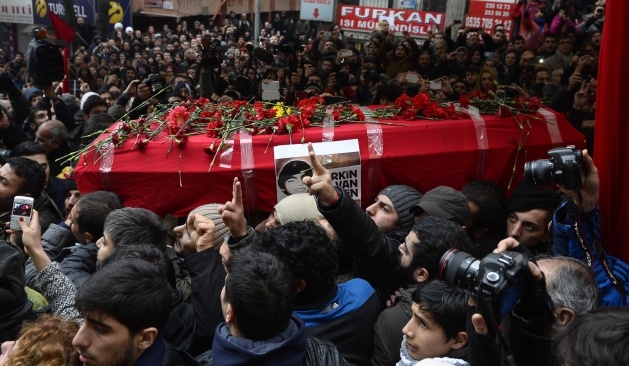 Berkin'in cenazesi Okmeydanı'nda 1
