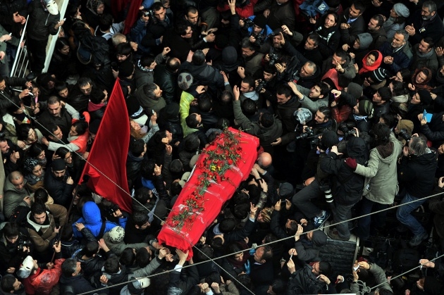Berkin'in cenazesi Okmeydanı'nda 10