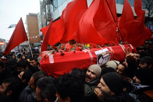 Berkin'in cenazesi Okmeydanı'nda 14