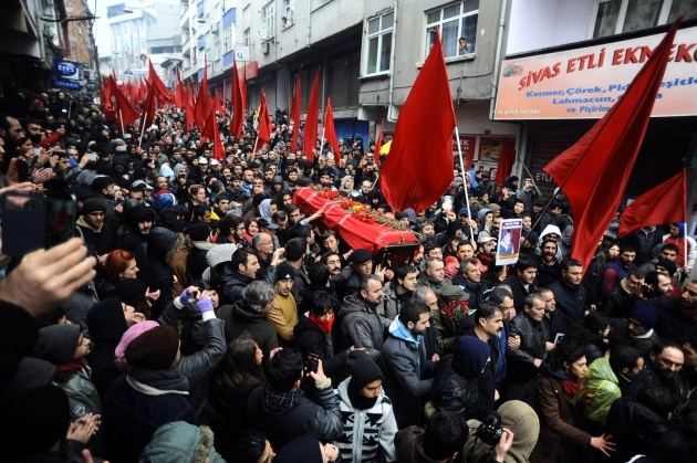 Berkin'in cenazesi Okmeydanı'nda 16