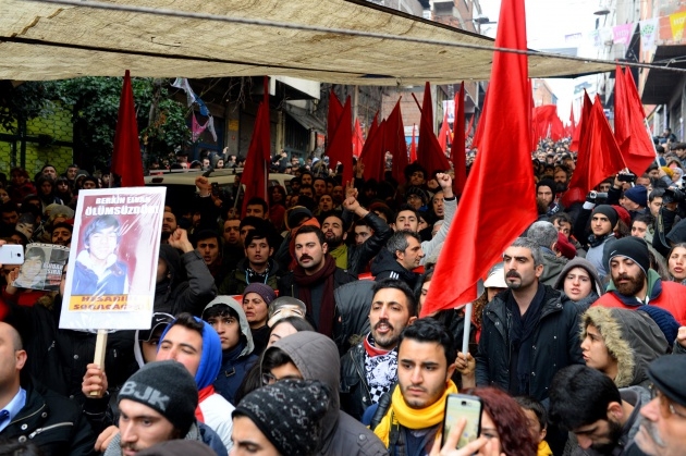Berkin'in cenazesi Okmeydanı'nda 3