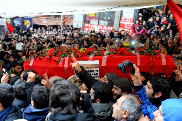 Berkin'in cenazesi Okmeydanı'nda 32