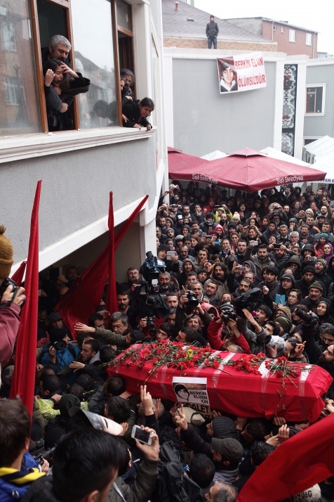 Berkin'in cenazesi Okmeydanı'nda 35