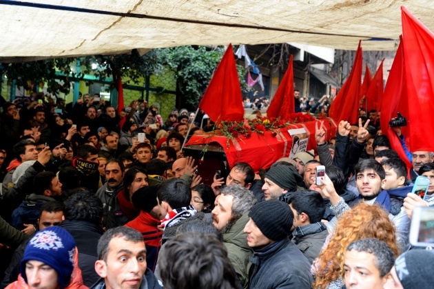 Berkin'in cenazesi Okmeydanı'nda 4