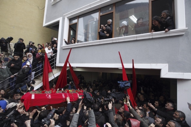 Berkin'in cenazesi Okmeydanı'nda 40