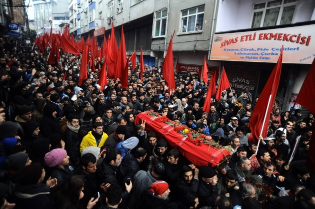 Berkin'in cenazesi Okmeydanı'nda 44