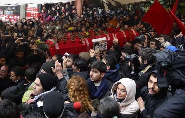 Berkin'in cenazesi Okmeydanı'nda 48