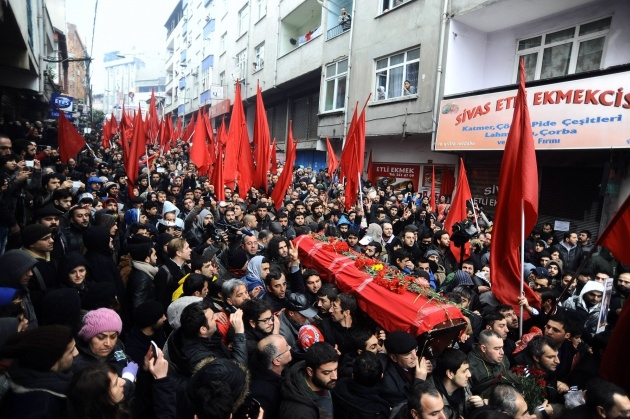 Berkin'in cenazesi Okmeydanı'nda 9